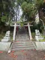 階見八幡神社の鳥居