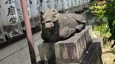 文子天満宮の狛犬