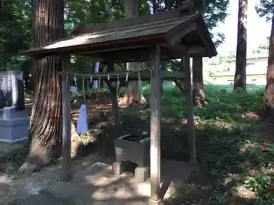 夷針神社の手水舎