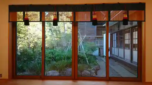 白幡天神社の庭園