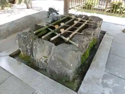 飛驒一宮水無神社の手水舎