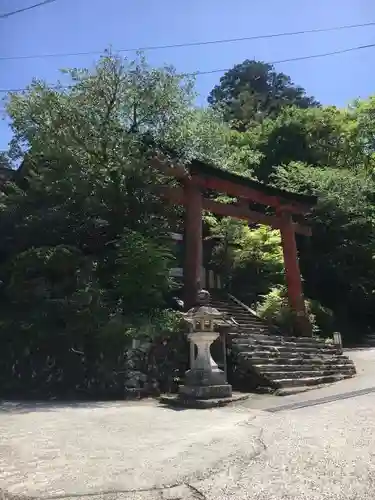 吉野水分神社の鳥居