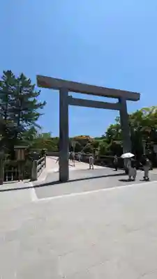 伊勢神宮内宮(皇大神宮)の鳥居