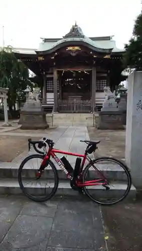 綾瀬神社の本殿・本堂