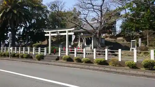 阿字神社の鳥居