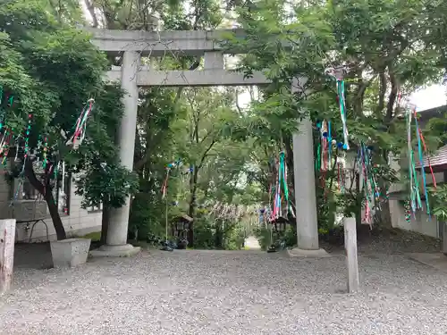 釧路一之宮 厳島神社の鳥居