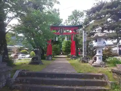 北東本宮小室浅間神社の鳥居