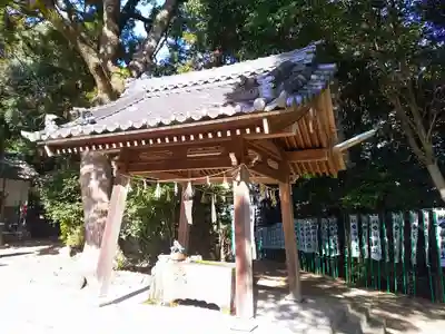 神明社（植神明社）の手水舎