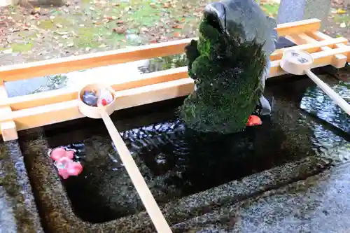 神炊館神社 ⁂奥州須賀川総鎮守⁂の手水舎