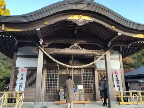 九頭竜大社の本殿・本堂