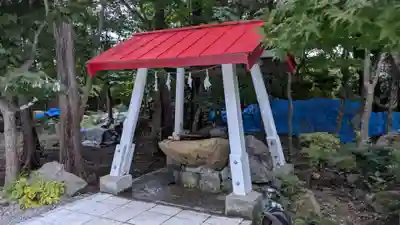 南豪神社の手水舎