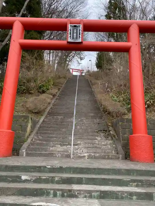 本輪西八幡神社の鳥居
