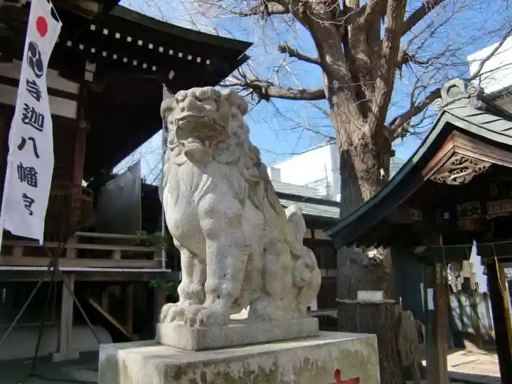 宇迦八幡宮の狛犬