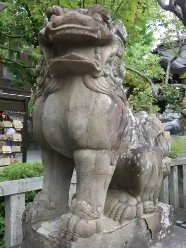 菅原院天満宮神社の狛犬