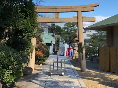 和田神社の鳥居