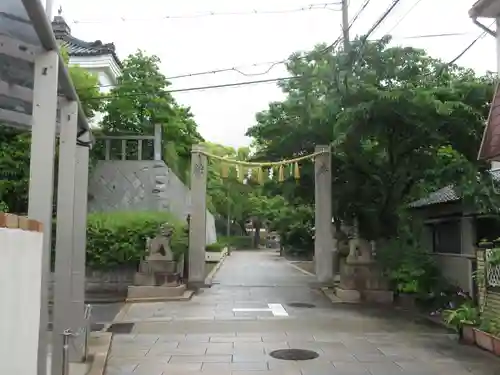 百舌鳥八幡宮の鳥居