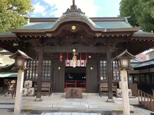 久留米宗社　日吉神社の本殿・本堂