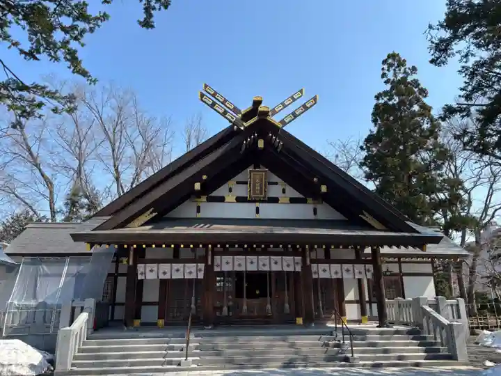 新琴似神社の本殿・本堂