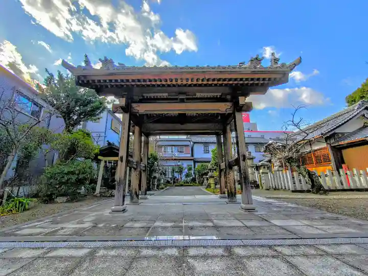 北桑名総社・北桑名神社の山門・神門