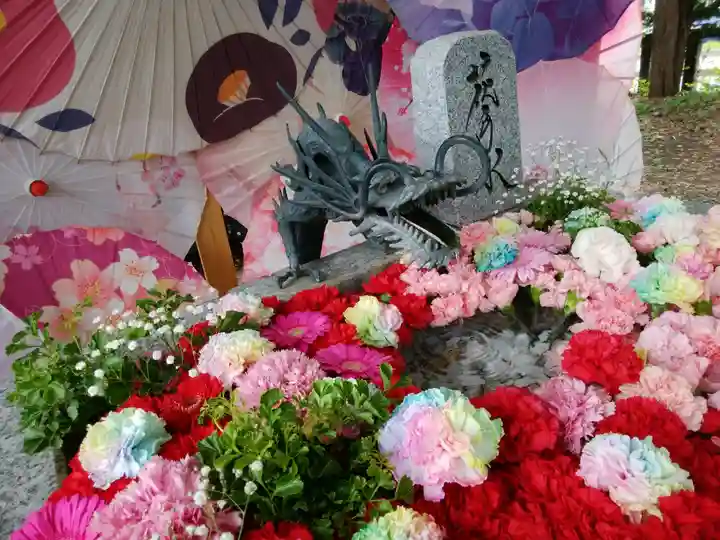 札幌諏訪神社の手水舎