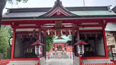 馬橋稲荷神社の山門・神門