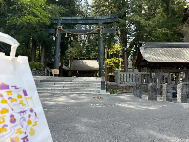 諏訪大社の{uncategorized: "未分類", other: "その他", undefined: "問題あり", building: "その他建物", grave: "お墓", sacred_gate: "鳥居", guardian: "狛犬", statue: "像", buddha: "仏像", history: "歴史", nature: "自然", garden: "庭園", animal: "動物", pagoda: "塔", temizu: "手水舎", mountain_gate: "山門・神門", sanctuary: "本殿・本堂", subordinate: "末社・摂社", art: "芸術", scenery: "景色", jizo: "地蔵", ema: "絵馬", goshuin: "御朱印", omikuji: "おみくじ", items: "授与品その他", amulet: "お守り", goshuincho: "御朱印帳", eats: "食事", festival: "お祭り", votive_dance: "神楽", shichigosan: "七五三参", wedding: "結婚式", experience: "体験その他", initially: "初詣", around: "周辺", anti_infection: "感染症対策"}