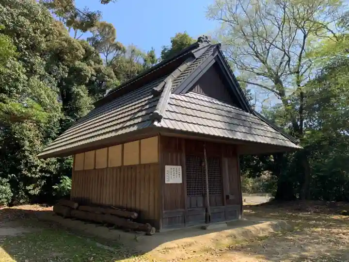 行原大歳社の本殿・本堂