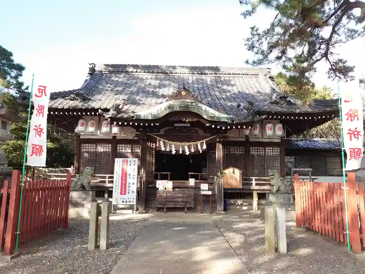 手筒花火発祥の地 吉田神社の本殿・本堂
