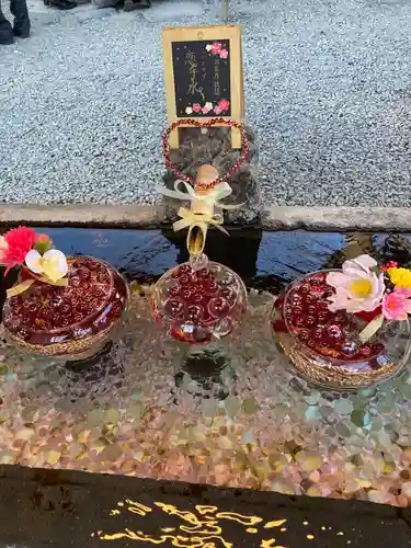 川越熊野神社の手水舎