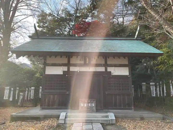 白旗神社(西御門)の本殿・本堂