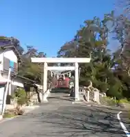 矢奈比賣神社(見付天神)の鳥居