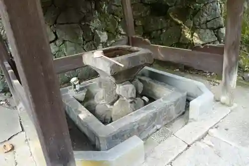 多聞院の手水舎