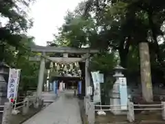 新田神社の鳥居