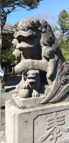 玉敷神社の狛犬