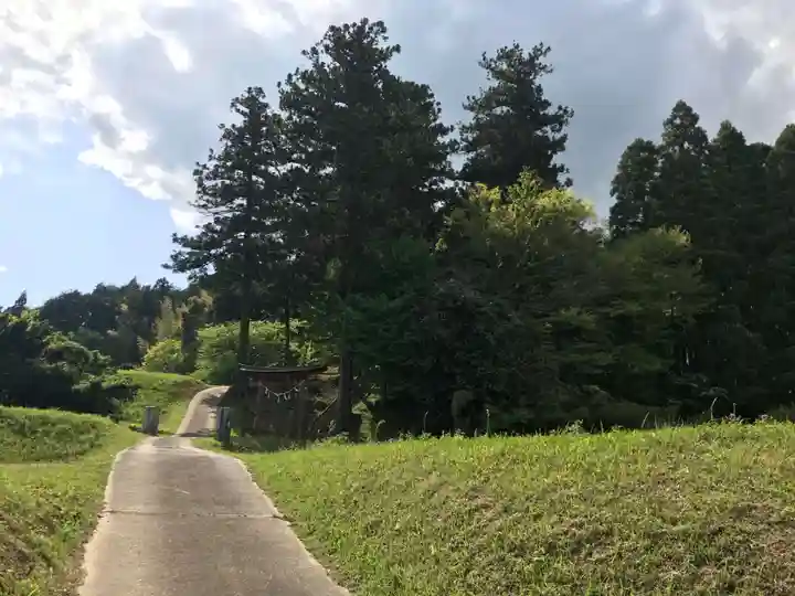 白山神社の周辺