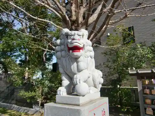 当代島稲荷神社の狛犬