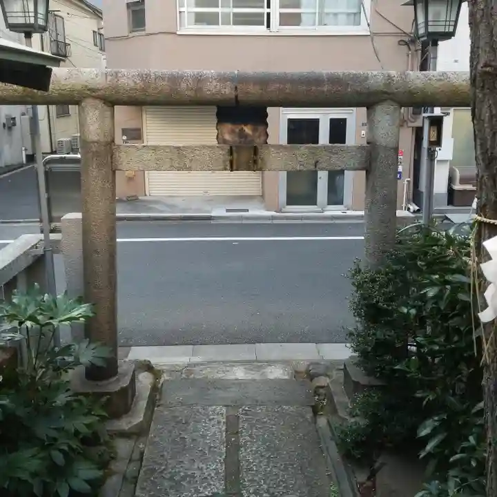 甚内神社の鳥居
