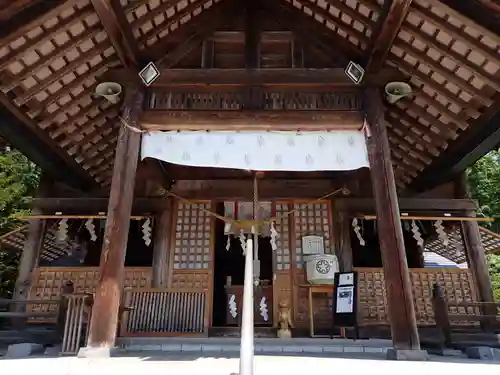 相馬妙見宮　大上川神社の本殿