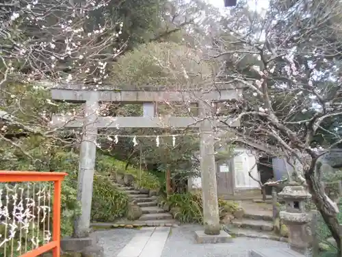 荏柄天神社の鳥居