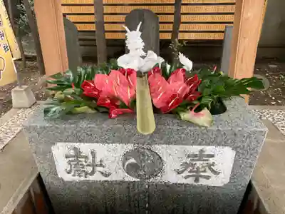 田無神社の手水舎