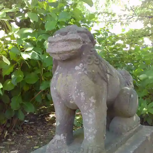 越谷香取神社の狛犬