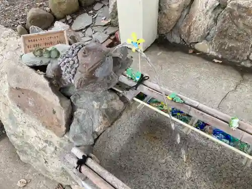 星置神社の手水舎