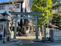 廣尾稲荷神社の鳥居