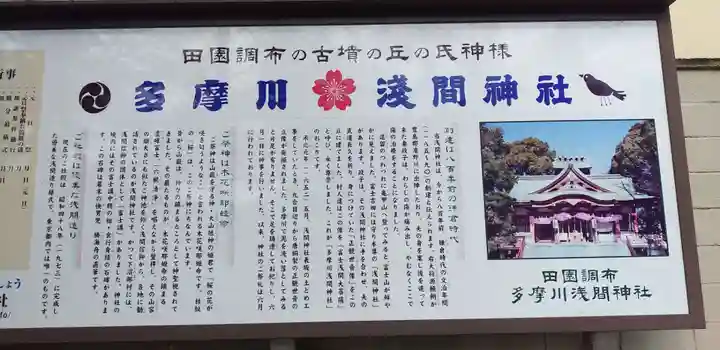 多摩川浅間神社の歴史