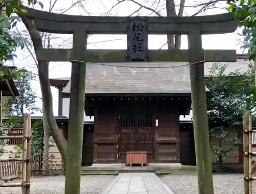 大國魂神社の鳥居