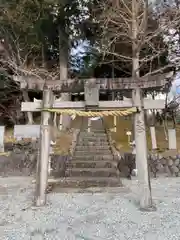 美国神社の鳥居