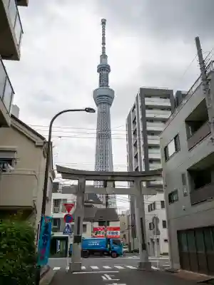 牛嶋神社の景色