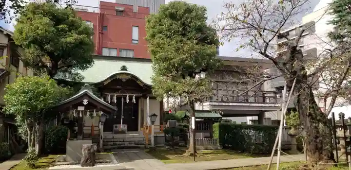 湯島御霊社の本殿・本堂