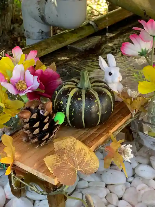 四倉諏訪神社の手水舎