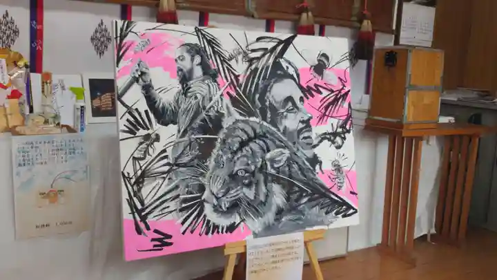 金刀比羅大鷲神社の芸術